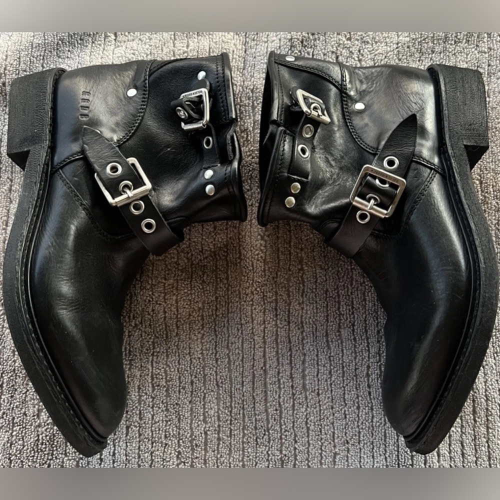 Golden Goose High Harness Ankle Biker Booties Boots Shoes Size 39 $695 - Picture 3 of 15